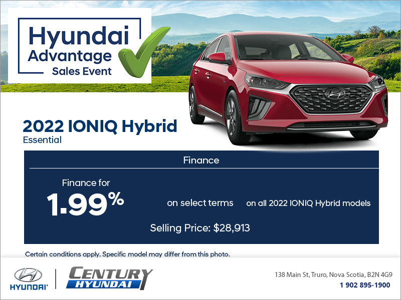 Get the 2022 IONIQ Hybrid!
