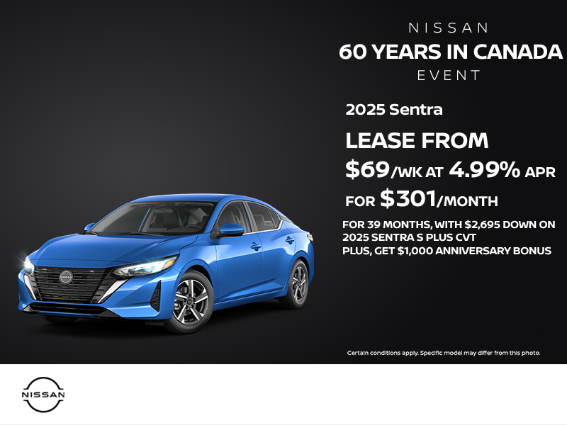 Get the 2025 Nissan Sentra today!