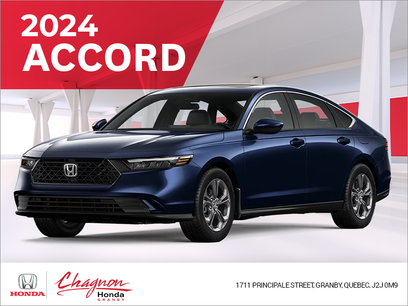 Get the 2024 Honda Accord!