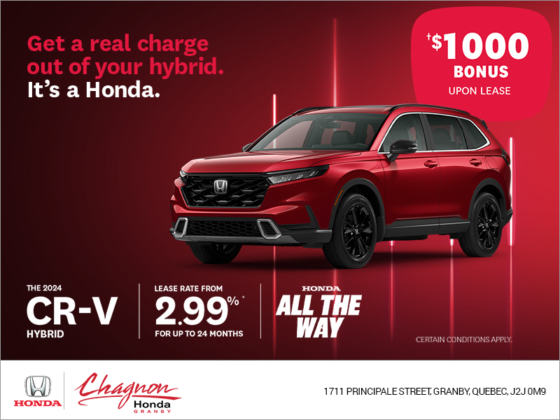 Get the 2024 Honda CR-V!