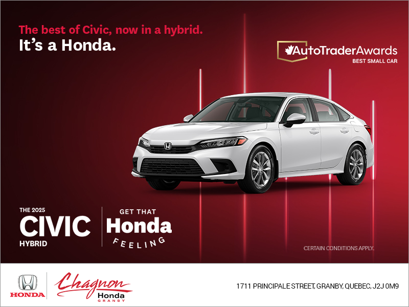 Get the 2025 Honda Civic!