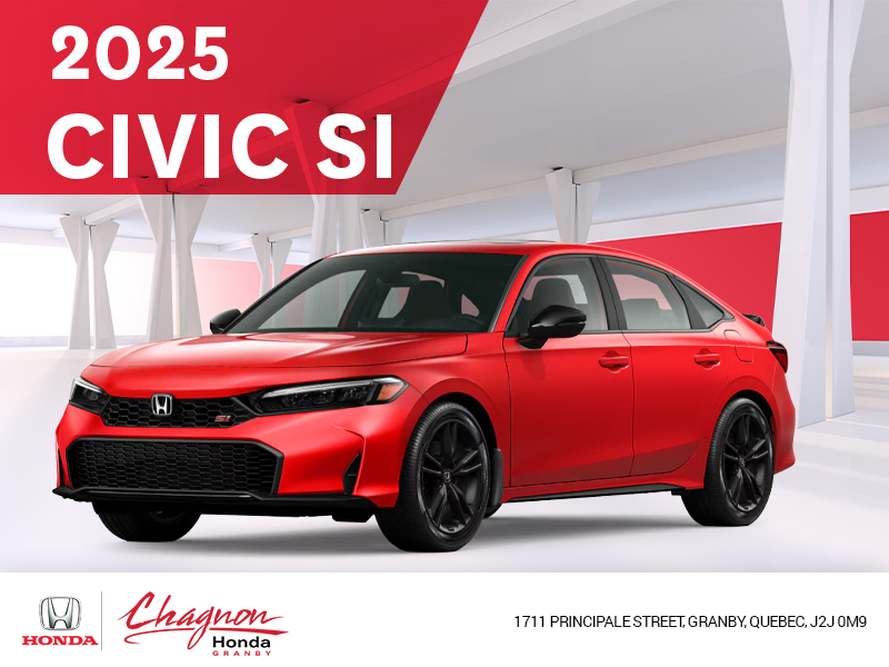 Get the 2025 Honda Civic Si!