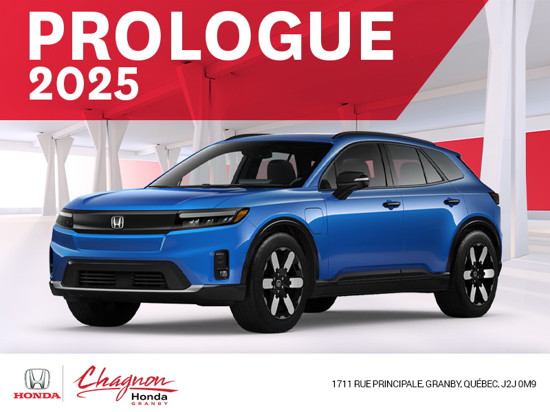 Obtenez le Honda Prologue 2025 !