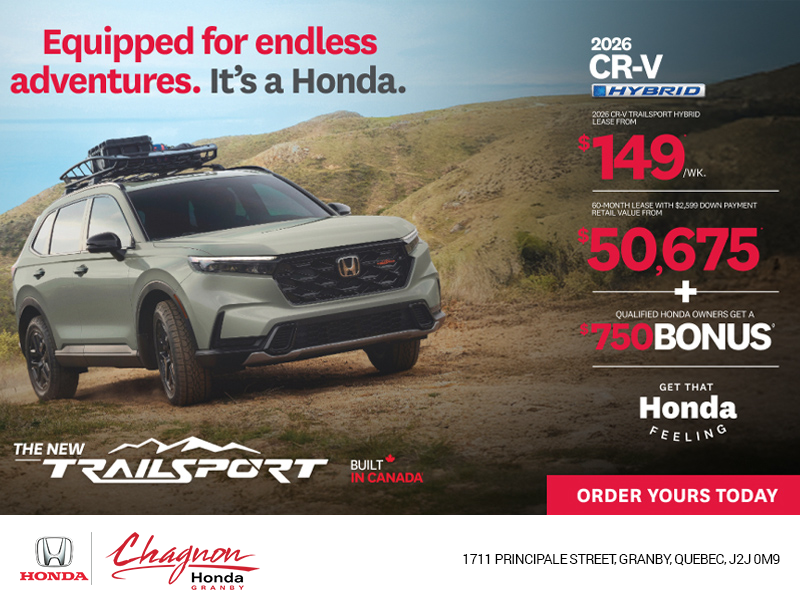Get the 2025 Honda CR-V Hybrid!