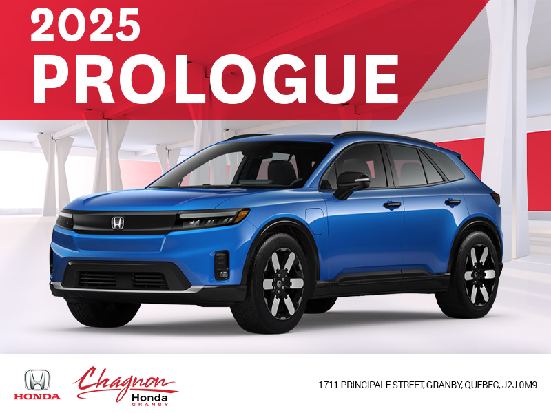 Get the 2025 Honda Prologue!