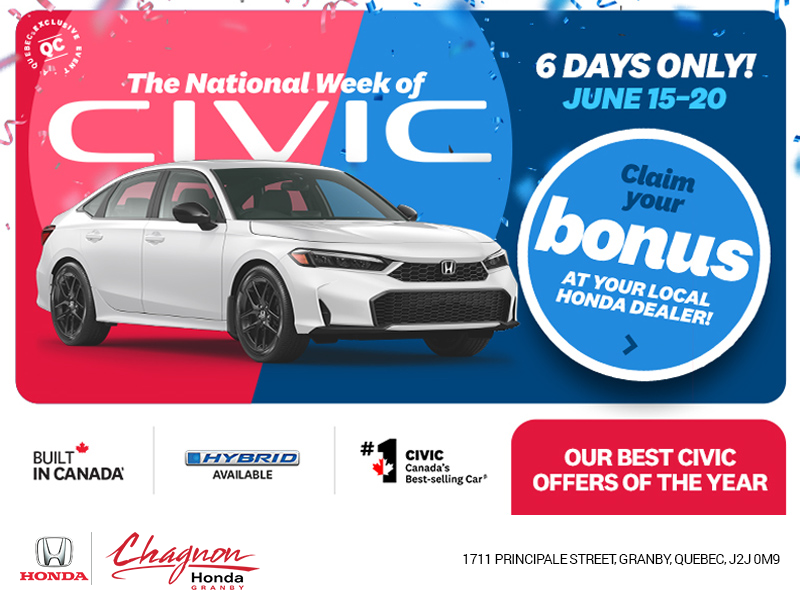 Honda Monthly Event!