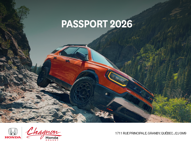 Honda Passport 2026