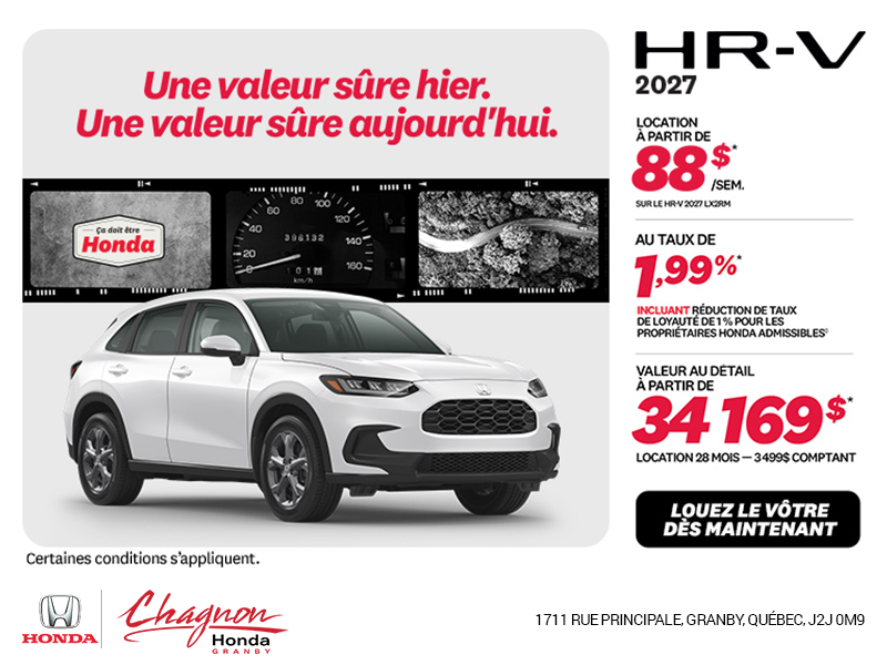Honda HR-V 2027