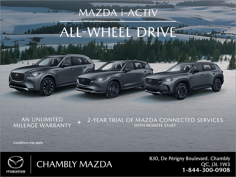 Mazda i-ACTIV All-Wheel Drive