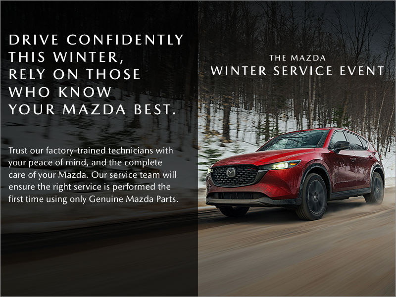 The Mazda Winter Service Event