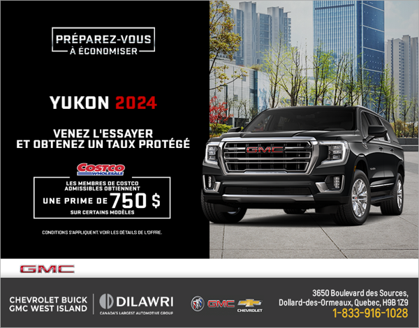 Le GMC Yukon 2024