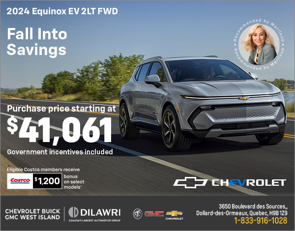 Get the 2024 Chevrolet Equinox EV