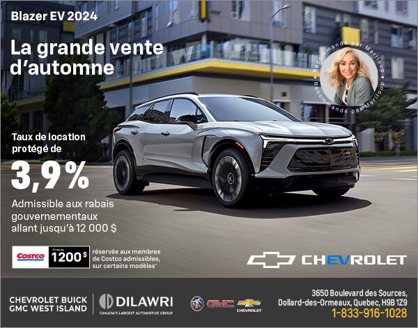 L'événement du mois Chevrolet
