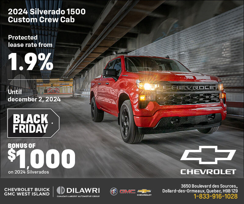 Get the 2024 Chevrolet Silverado 1500