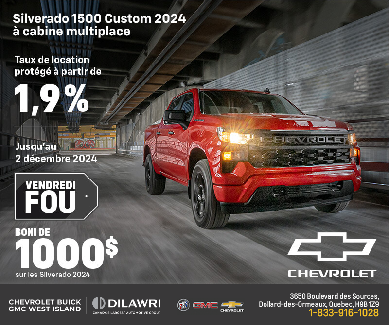 Procurez-vous le Chevrolet Silverado 1500 2024