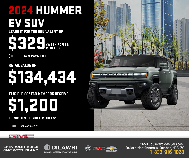 The 2024 GMC Hummer EV