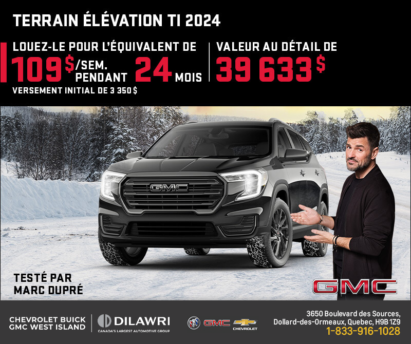 Le GMC Terrain 2024