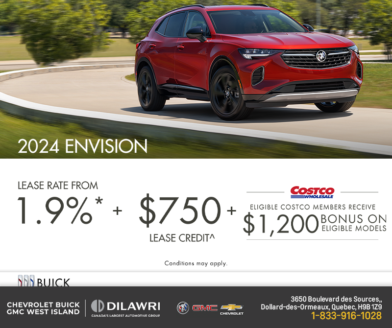 Get the 2024 Buick Envision
