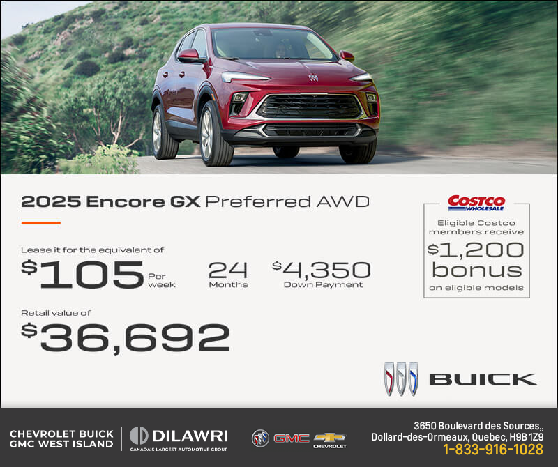 Get the 2025 Buick Encore GX