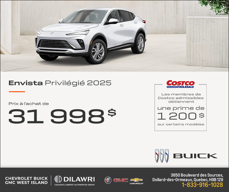 Procurez-vous la Buick Envista 2025