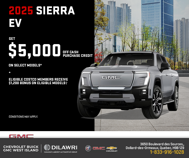 The 2025 GMC Sierra EV
