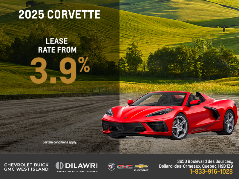 Get the 2025 Chevrolet Corvette