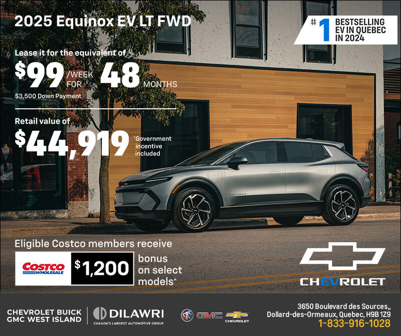 Get the 2025 Chevrolet Equinox EV