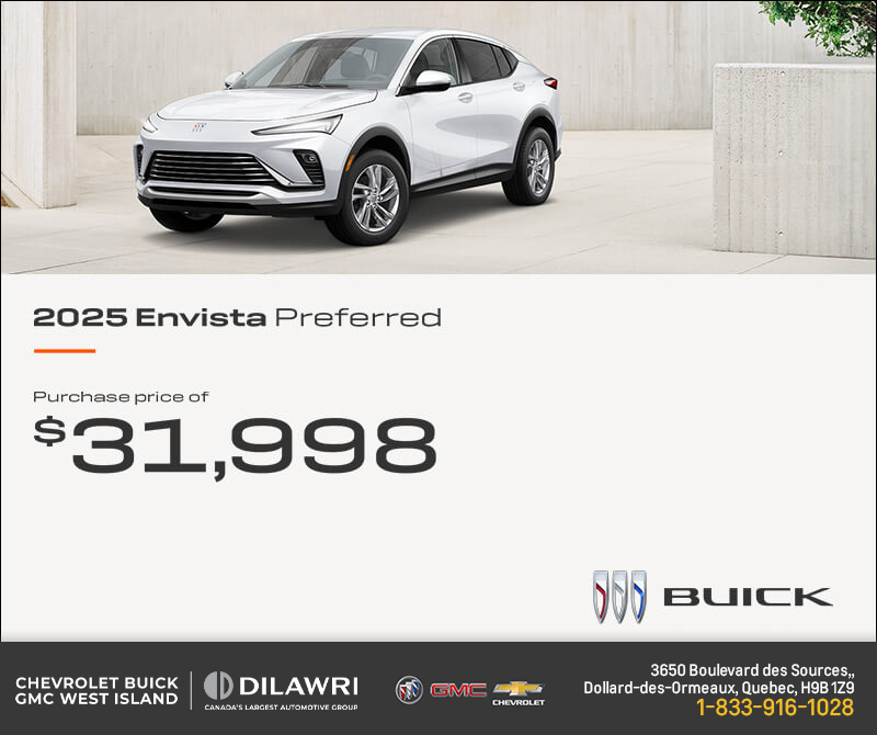 Get the 2025 Buick Envista