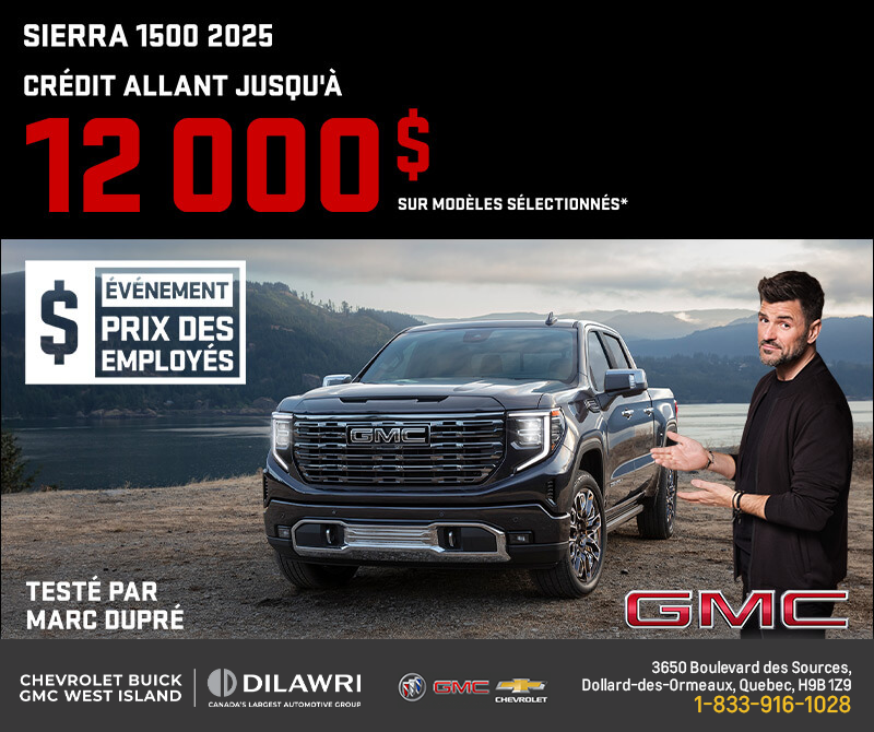 Le GMC Sierra 1500 2025