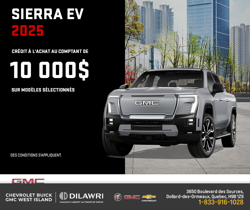 Le GMC Sierra EV 2025
