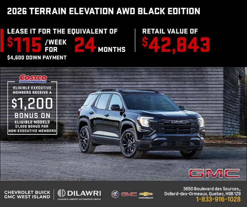 The 2026 GMC Terrain
