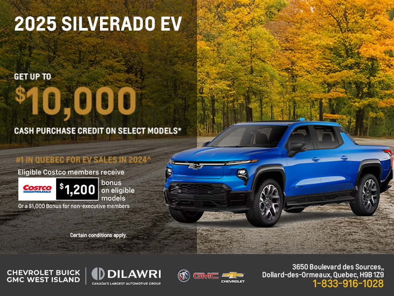 Get the 2025 Chevrolet Silverado EV