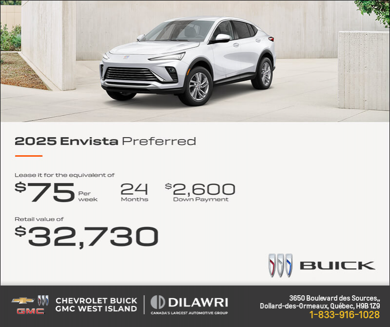 Get the 2025 Buick Envista