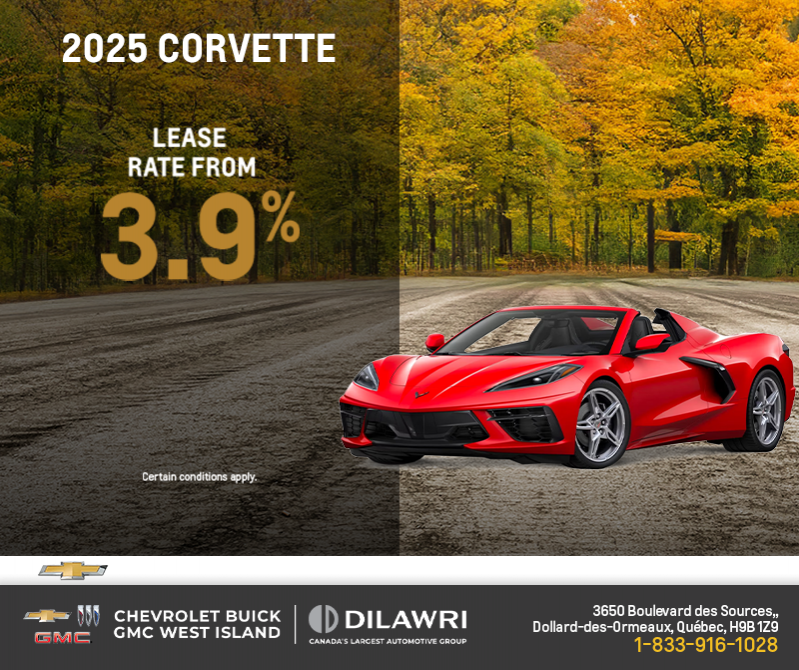 Get the 2025 Chevrolet Corvette