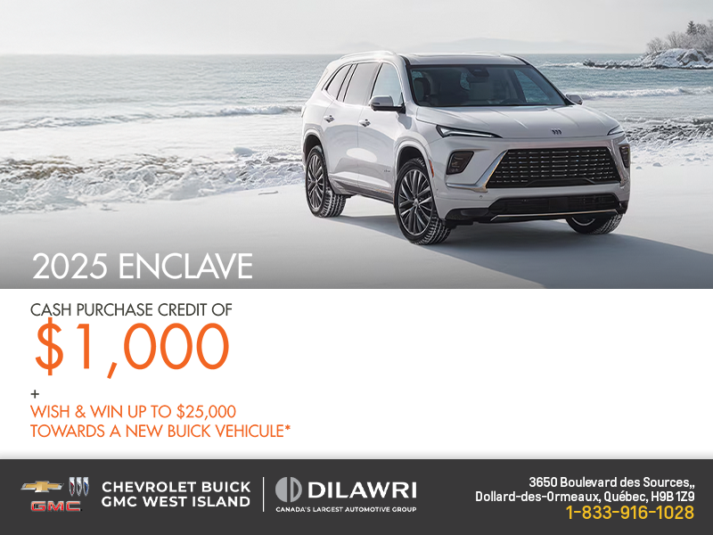 Get the 2025 Buick Enclave