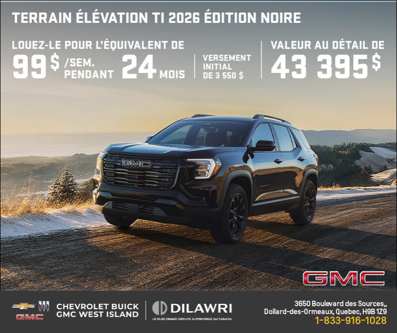 Le GMC Terrain 2026