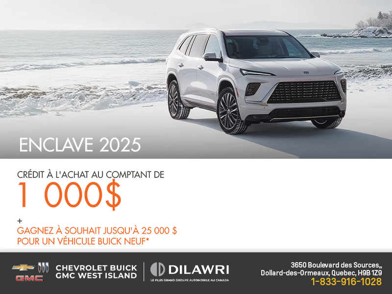 Procurez-vous le Buick Enclave 2025