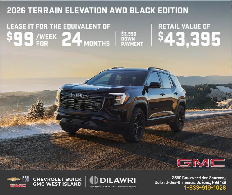 The 2026 GMC Terrain