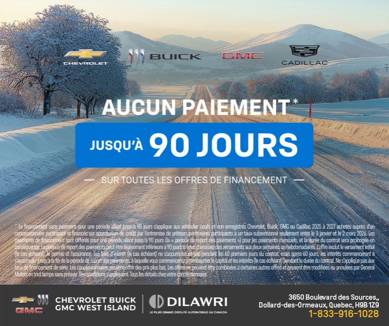 L'événement du mois Chevrolet