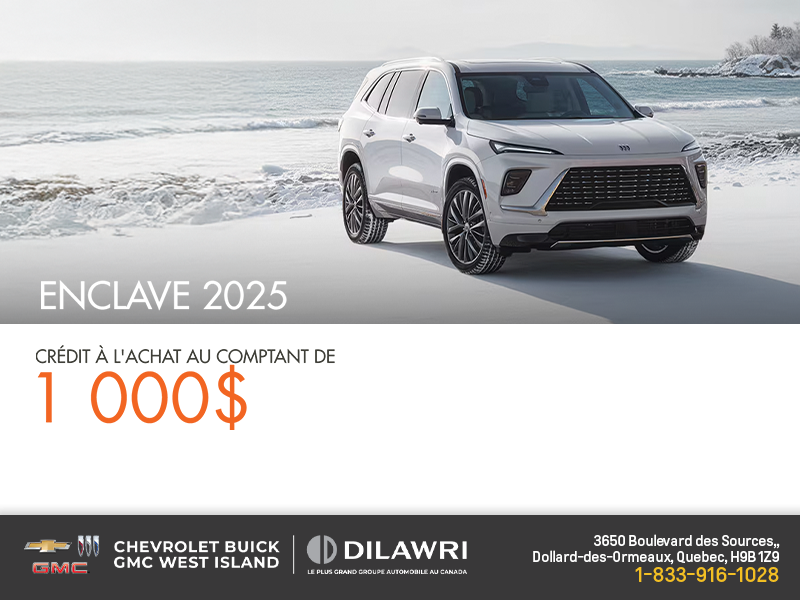Procurez-vous le Buick Enclave 2025