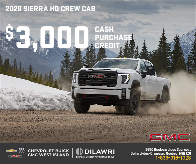 The 2026 GMC Sierra HD