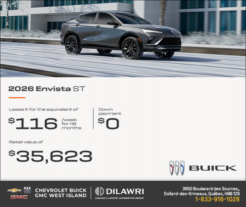 Get the 2026 Buick Envista