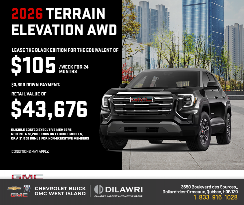 The 2026 GMC Terrain