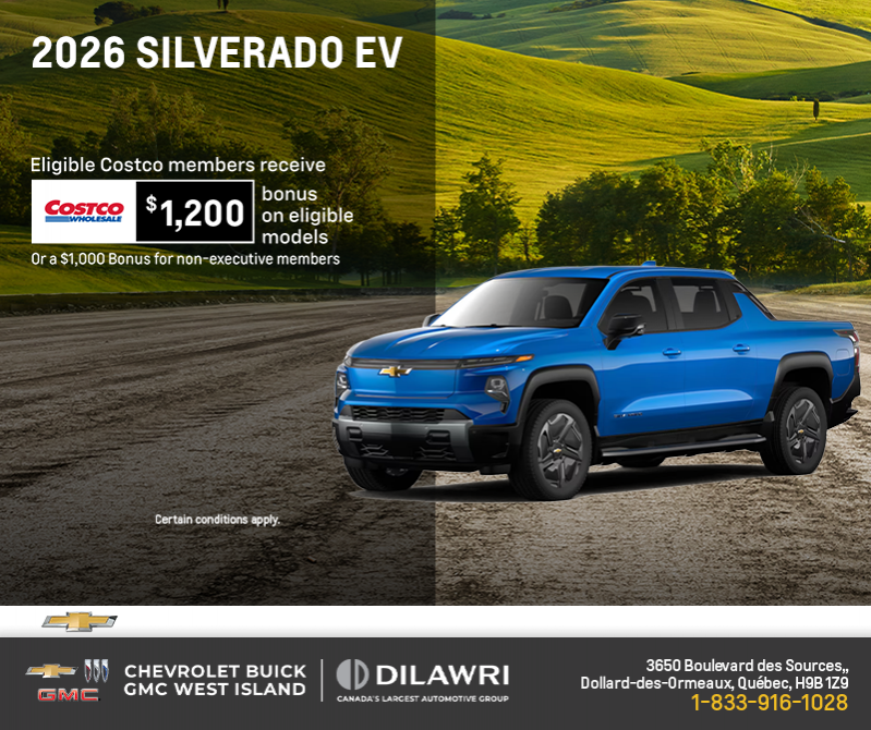 Get the 2026 Chevrolet Silverado EV