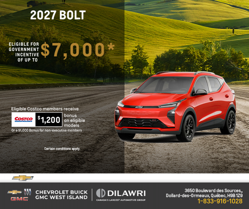 Get the 2027 Chevrolet Bolt