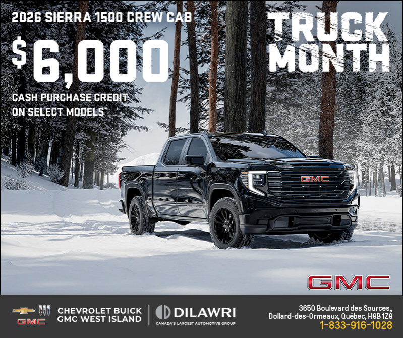 The 2026 GMC Sierra 1500 Crew Cab