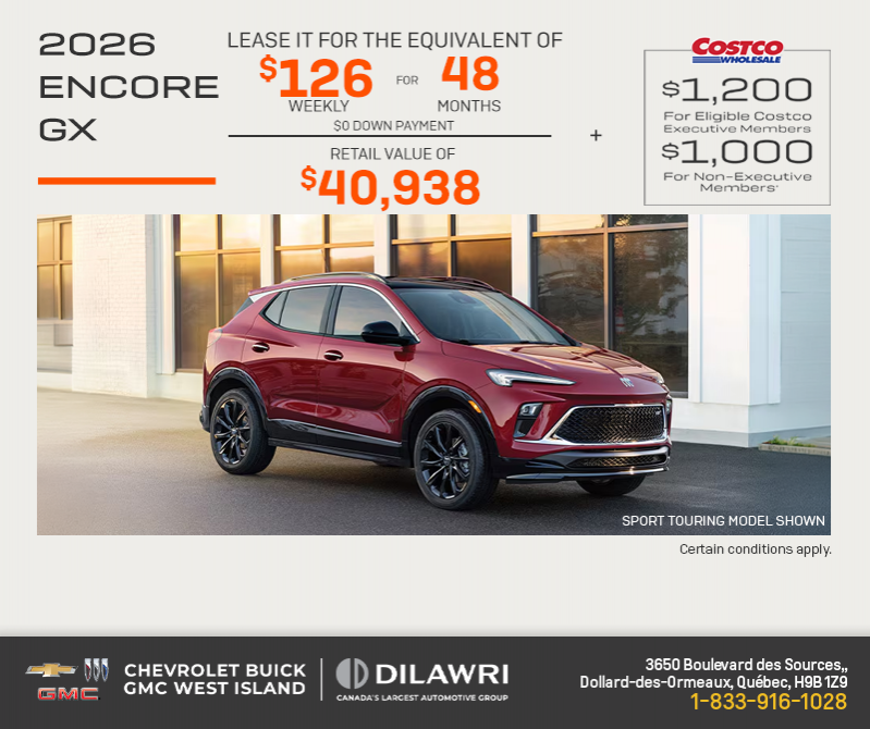 Get the 2026 Buick Encore GX