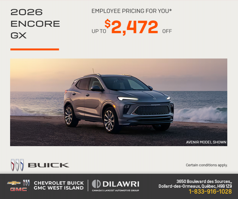 Get the 2026 Buick Encore GX