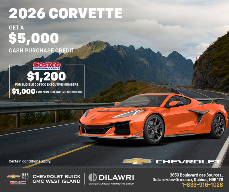 Get the 2026 Chevrolet Corvette