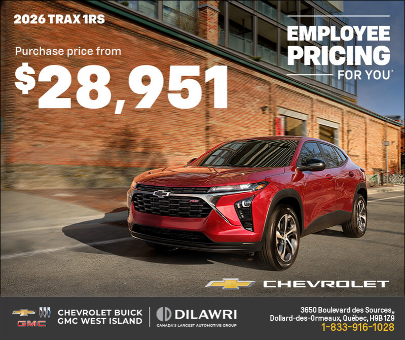 The 2026 Chevrolet Trax 2RS